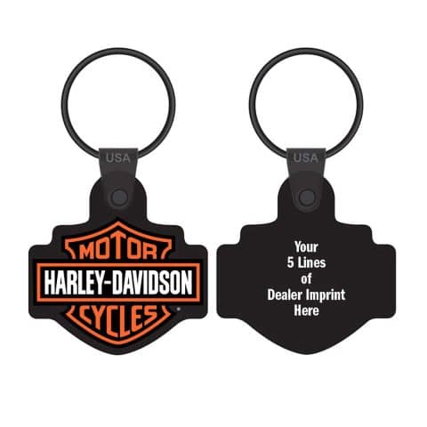 Soft Touch Keyring - Large