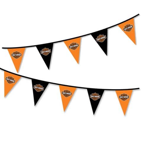 Bar & Shield Pennant String
