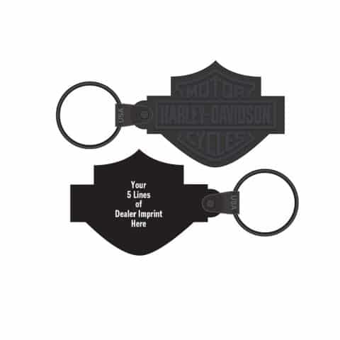Embossed Keyring - Large